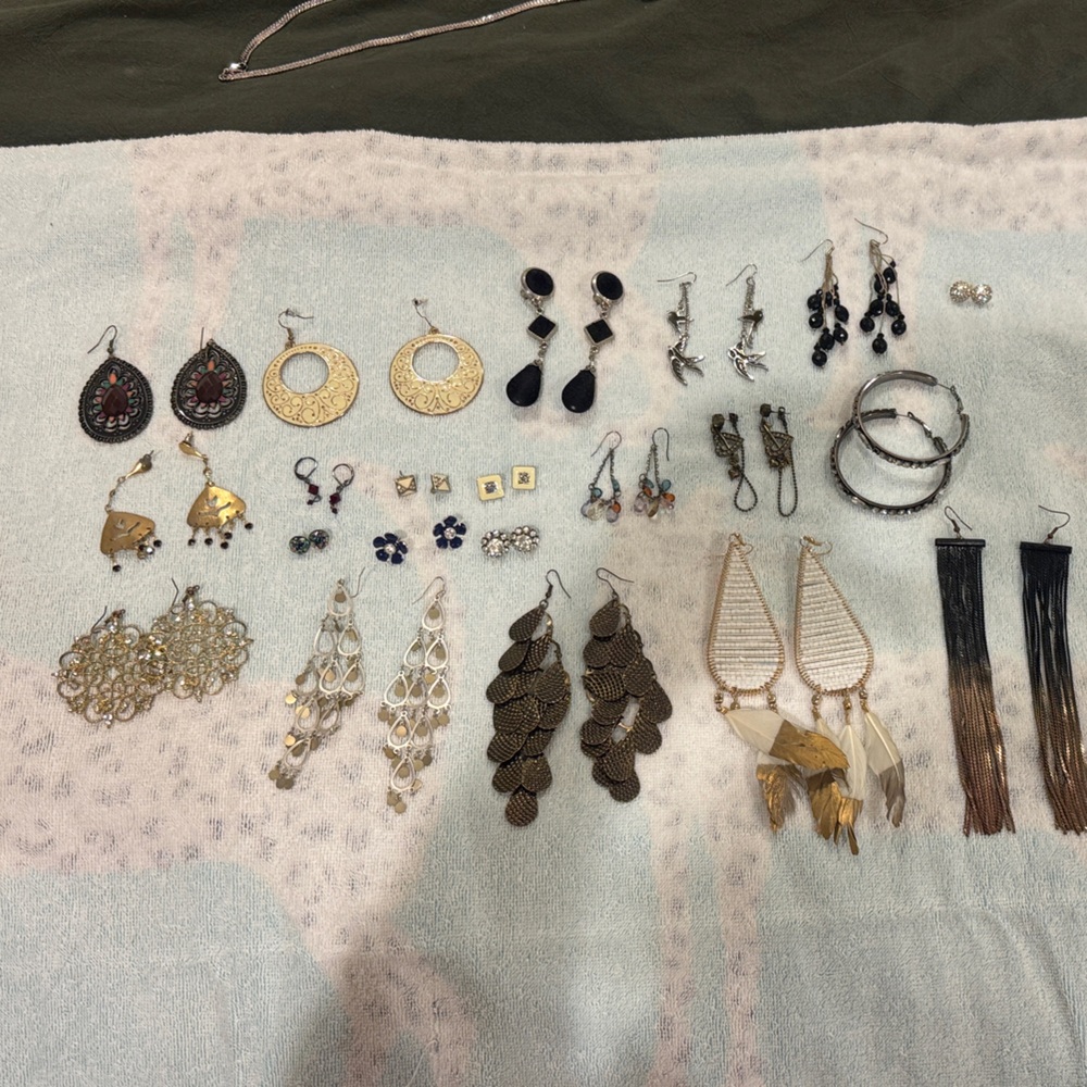Earrings x21 pairs